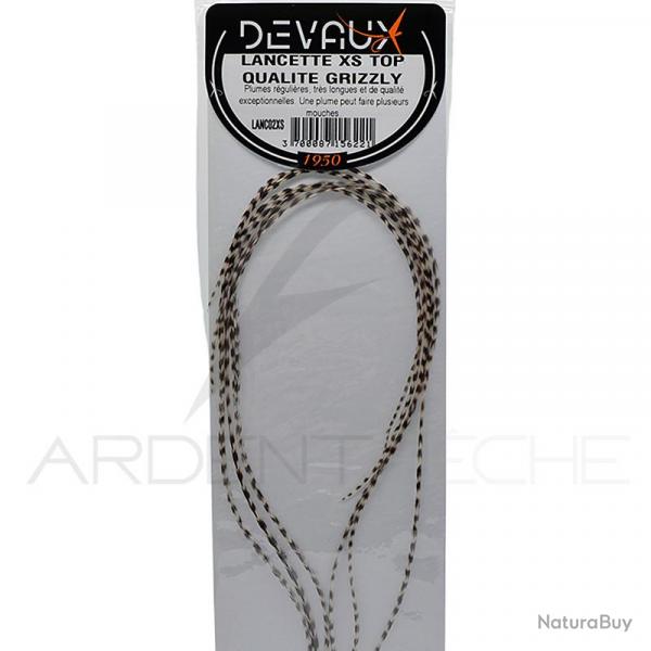 Lancettes de coq DEVAUX XS Top qualit Grizzly