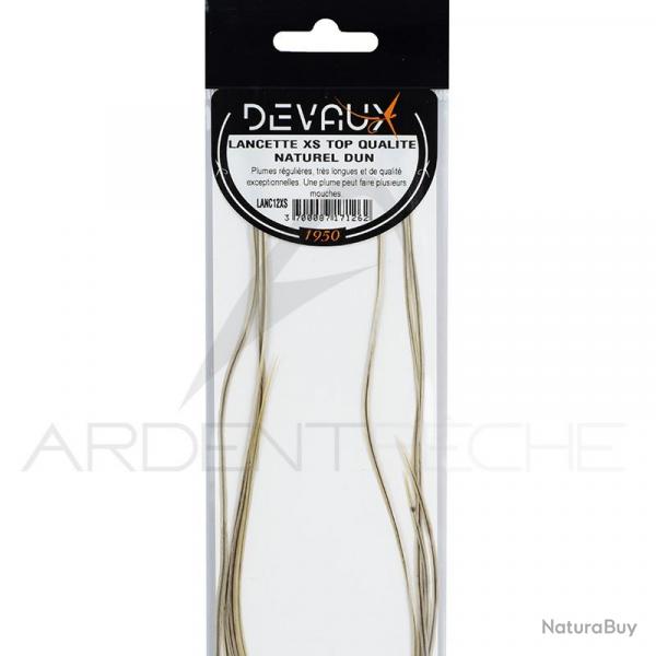 Lancettes de coq DEVAUX XS Top qualit Naturel dun
