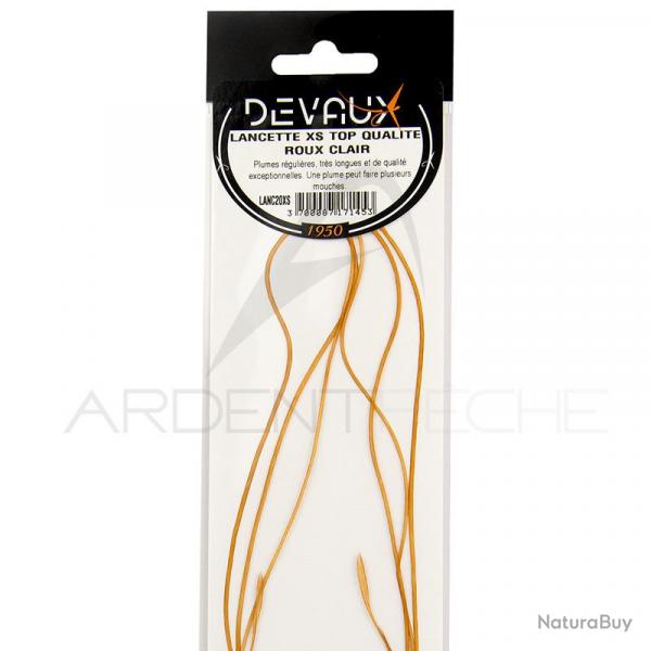 Lancettes de coq DEVAUX XS Top qualit Roux clair