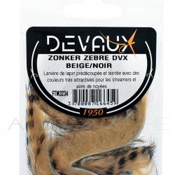 Zonker DEVAUX Zébré Beige/noir