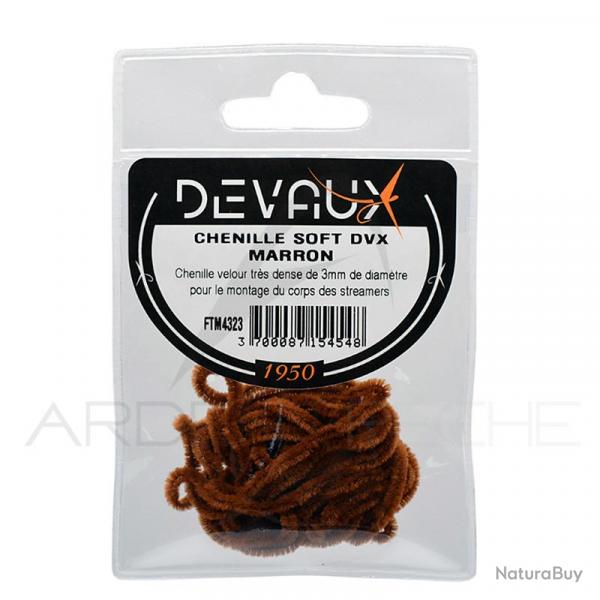 Chenille DEVAUX soft Marron
