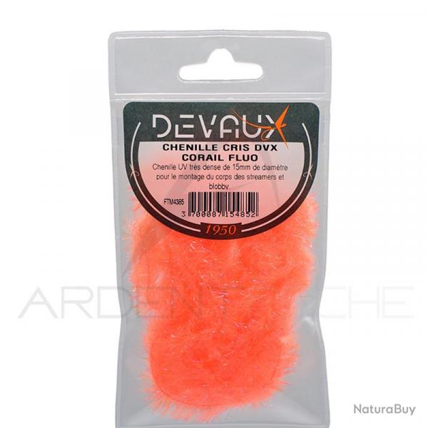 Chenille DEVAUX Cris Corail fluo