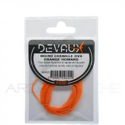 Micro chenille DEVAUX Orange homard