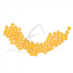 Bead Glass DEVAUX Corail fluo