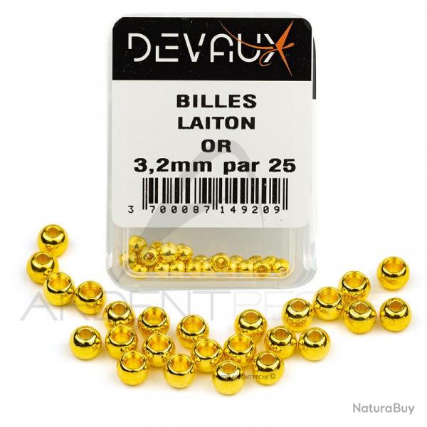 Bille Laiton DEVAUX or 3,8 mm