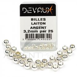 Bille Laiton DEVAUX argent X25 1,5 mm