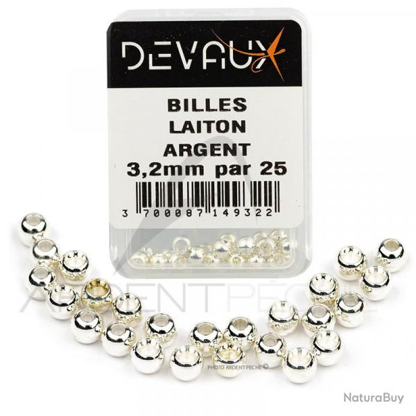Bille Laiton DEVAUX argent X25 2,8 mm