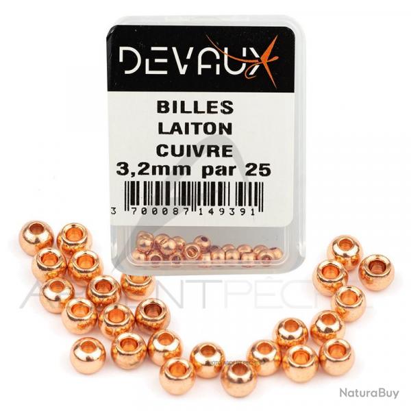 Bille Laiton DEVAUX cuivre X25 2,8 mm