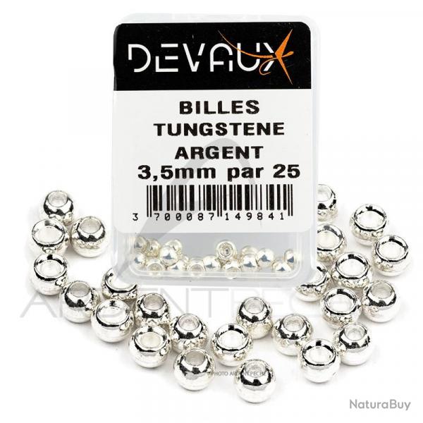 Bille Tungstne DEVAUX argent 4 mm