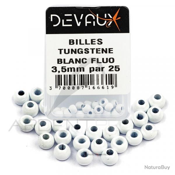 Bille Tungstne DEVAUX blanc fluo X25 2,5 mm