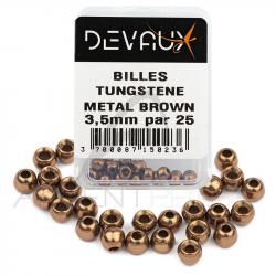Bille Tungstène DEVAUX métal marron 2,5 mm