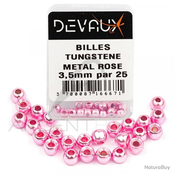 Bille Tungstne DEVAUX mtal rose X25 3,5 mm
