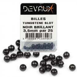 Bille Tungstène SLOT DEVAUX noir brillant X25 4,6 mm