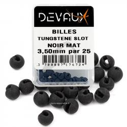 Bille Tungstène SLOT DEVAUX noir mat X25 2,5 mm