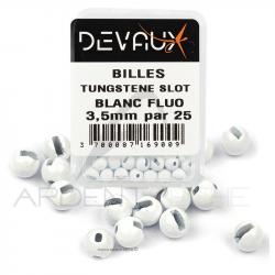 Bille Tungstène SLOT DEVAUX blanc fluo X25 3,5 mm