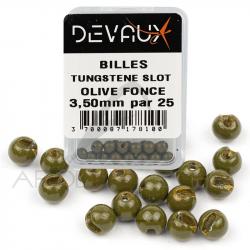 Bille Tungstène SLOT DEVAUX olive foncé X25 2 mm