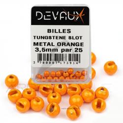 Bille Tungstène SLOT DEVAUX métal orange X25 3,5 mm