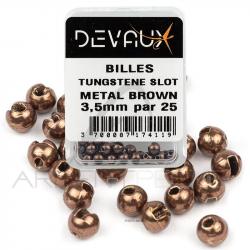 Bille Tungstène SLOT DEVAUX métal marron X25 2,5 mm