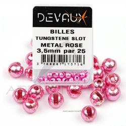 Bille Tungstène SLOT DEVAUX métal rose X25 2,5 mm