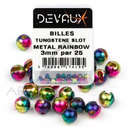 Bille Tungstène SLOT DEVAUX métal rainbow X25 3,5 mm