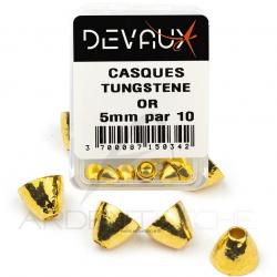 Casque tungstène DEVAUX or 5 mm
