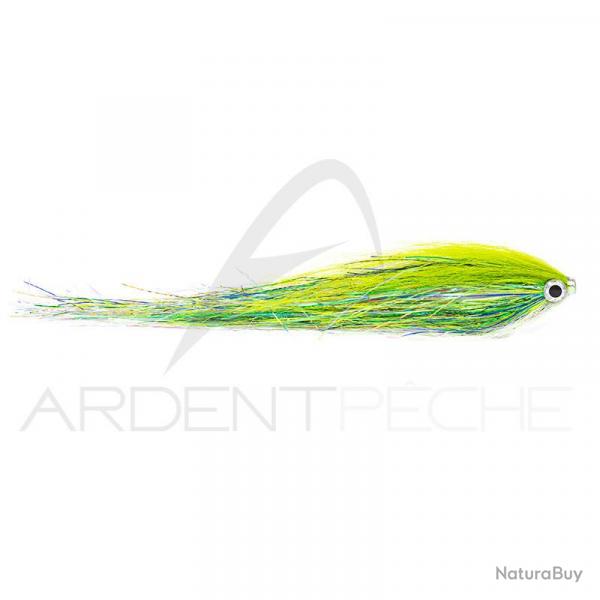 Mouche FutureFly Brochet Tube chartreuse Tube 4 cm