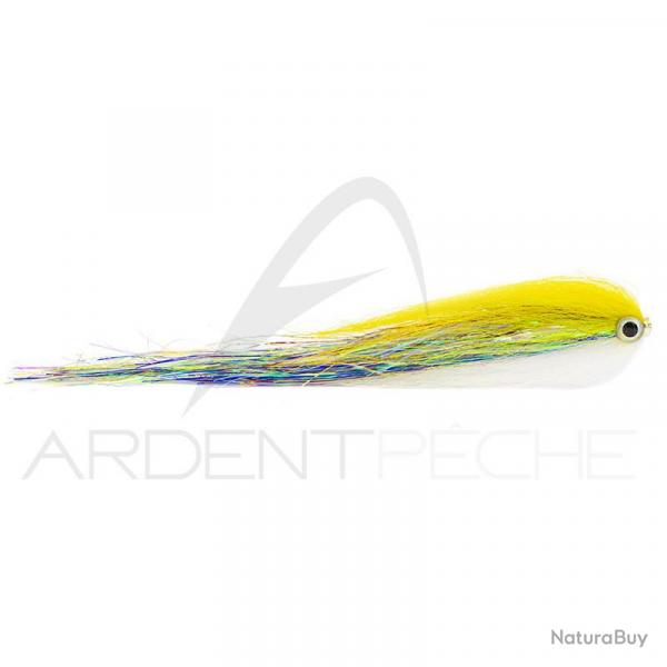 Mouche FutureFly Brochet Tube Jaune Tube 4 cm