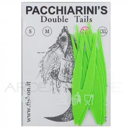 Double Tails PACCHIARINI'S XXL chartreuse fluo