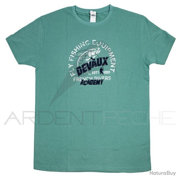 Tee-Shirt DEVAUX Academy Vert d'eau M