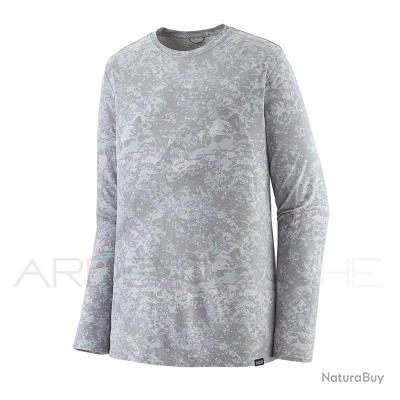 T-shirt De Pêche Realtree Homme Taille L Bleu Motif Océan Performance Stretch