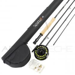 Canne à mouche DEVAUX prêt à pêcher Kit Izi 9' soie 4/5
