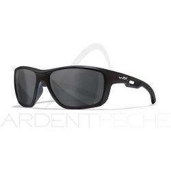 Lunettes polarisantes WILEY X Aspect Smoke grey Matte black frame