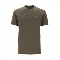 Tee shirt SIMMS Let It Fly T-Shirt Military Heather XXL