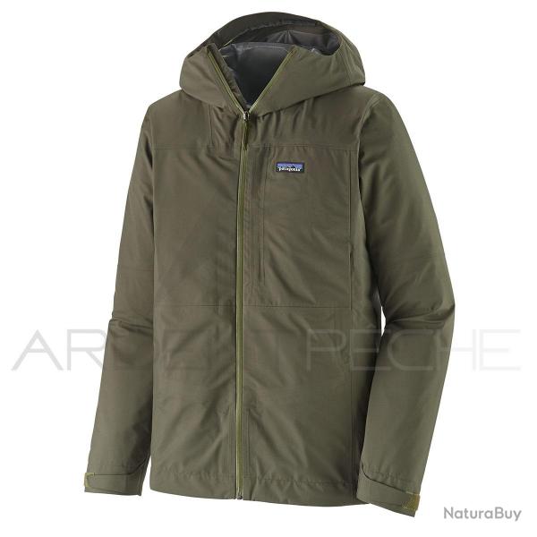 Veste PATAGONIA Men's Boulder Fork Rain Jacket Basin Green XXL