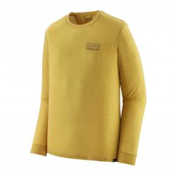 Tee shirt PATAGONIA Men s Long Sleeved Capilene Cool Merino Blend Bundle Green