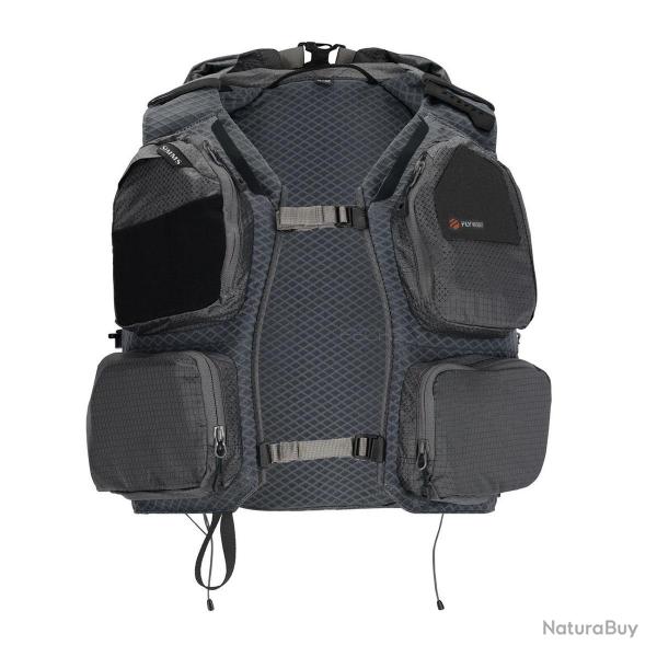 Gilet SIMMS Flyweight Vest Pack Smoke L/XL
