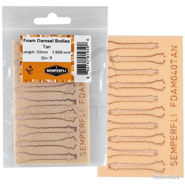 Mousse corps libellule tan 40 mm