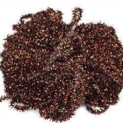 Herl de paon synthétique micro 1 mm Bronze