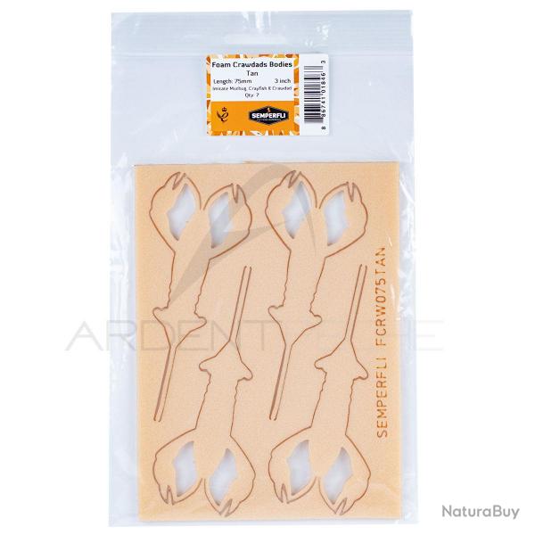 Mousse corps crevisse tan 50 mm