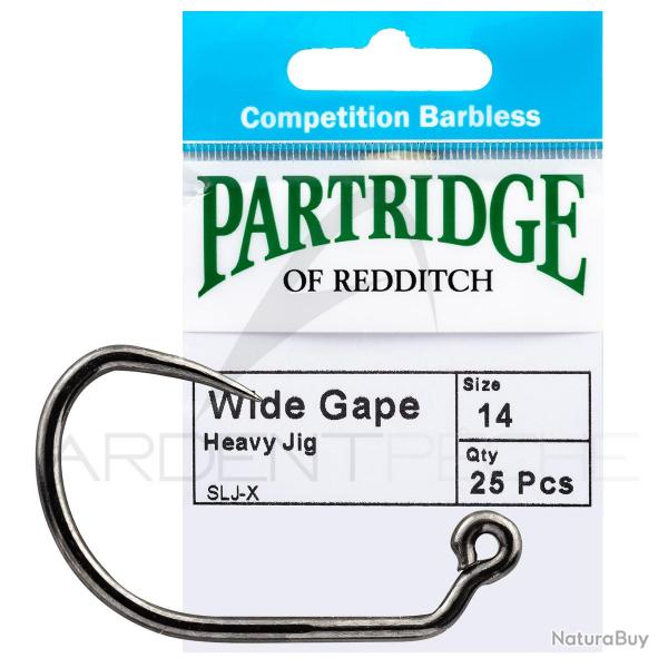 Hameon mouche PARTRIDGE Jig Hook SLJX H12