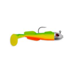 Leurre Souple Delalande Chabot Monté 5cm 5g 099 - Fire Tiger A l'unité 5cm