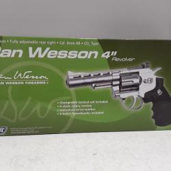 AIRSOFT REVOLVER DAN WESSON 4 CAL6MM CHROME