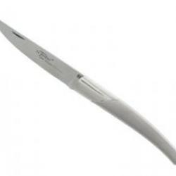 Couteau Le Thiers par GOYON-CHAZEAU lame mate acier 12C27 manche inox