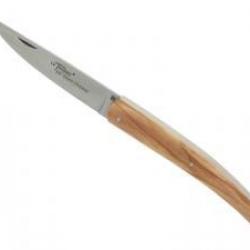 Couteau Le Thiers par GOYON-CHAZEAU lame mate acier 12C27 manche olivier