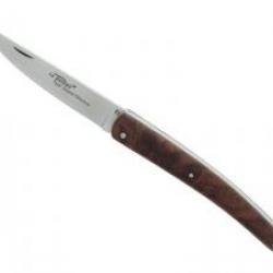 Couteau Le Thiers par GOYON-CHAZEAU lame mate acier 12C27 manche noyer