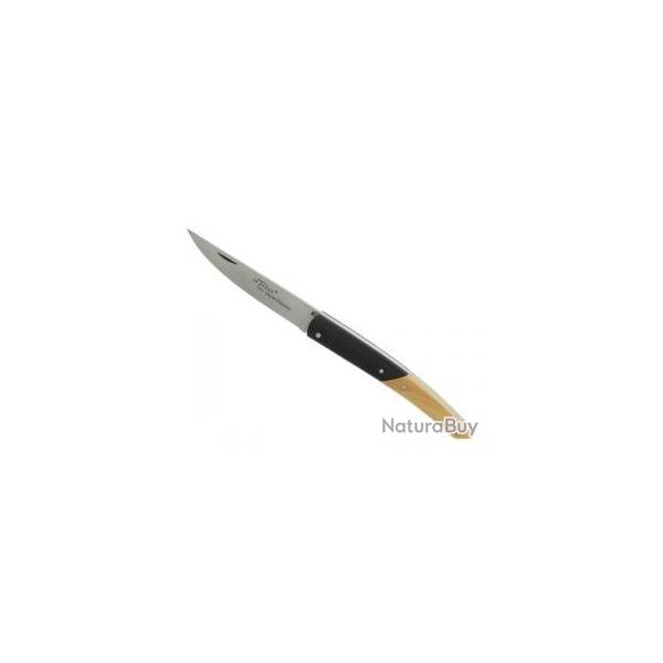 Couteau Le Thiers par GOYON-CHAZEAU lame mate acier 12C27 manche bne/buis