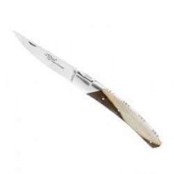 Couteau Le Thiers PIROU par GOYON-CHAZEAU lame acier 12C27 satiné manche pistachier