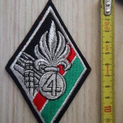 écusson 4 éme régiment légion étrangére insigne tissu