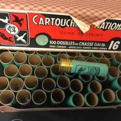 Boîte douille cal 16 carton