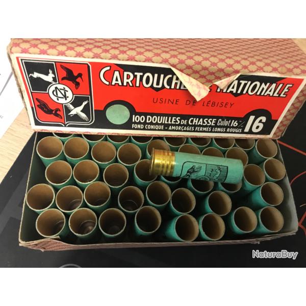 Bote douille cal 16 carton